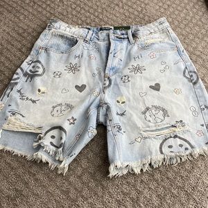 Wild Fable denim Bermuda shorts size 12